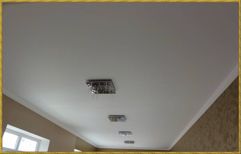 Стоимость потолка из гипсокартона